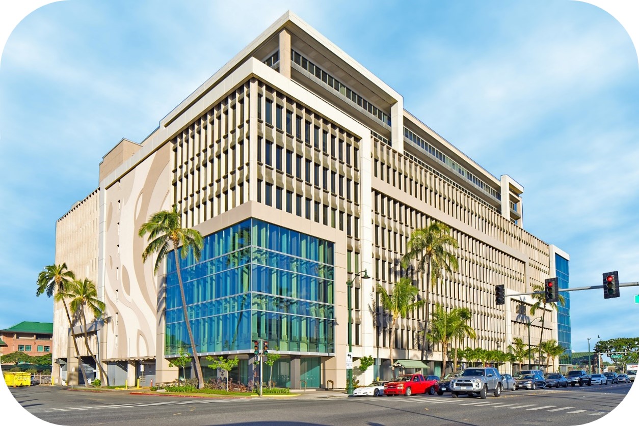 Accredo Hawaii pharmacy building. 
