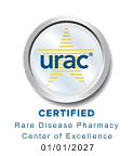 URAC Certified Rare Disease Pharmacy Center of Excellence